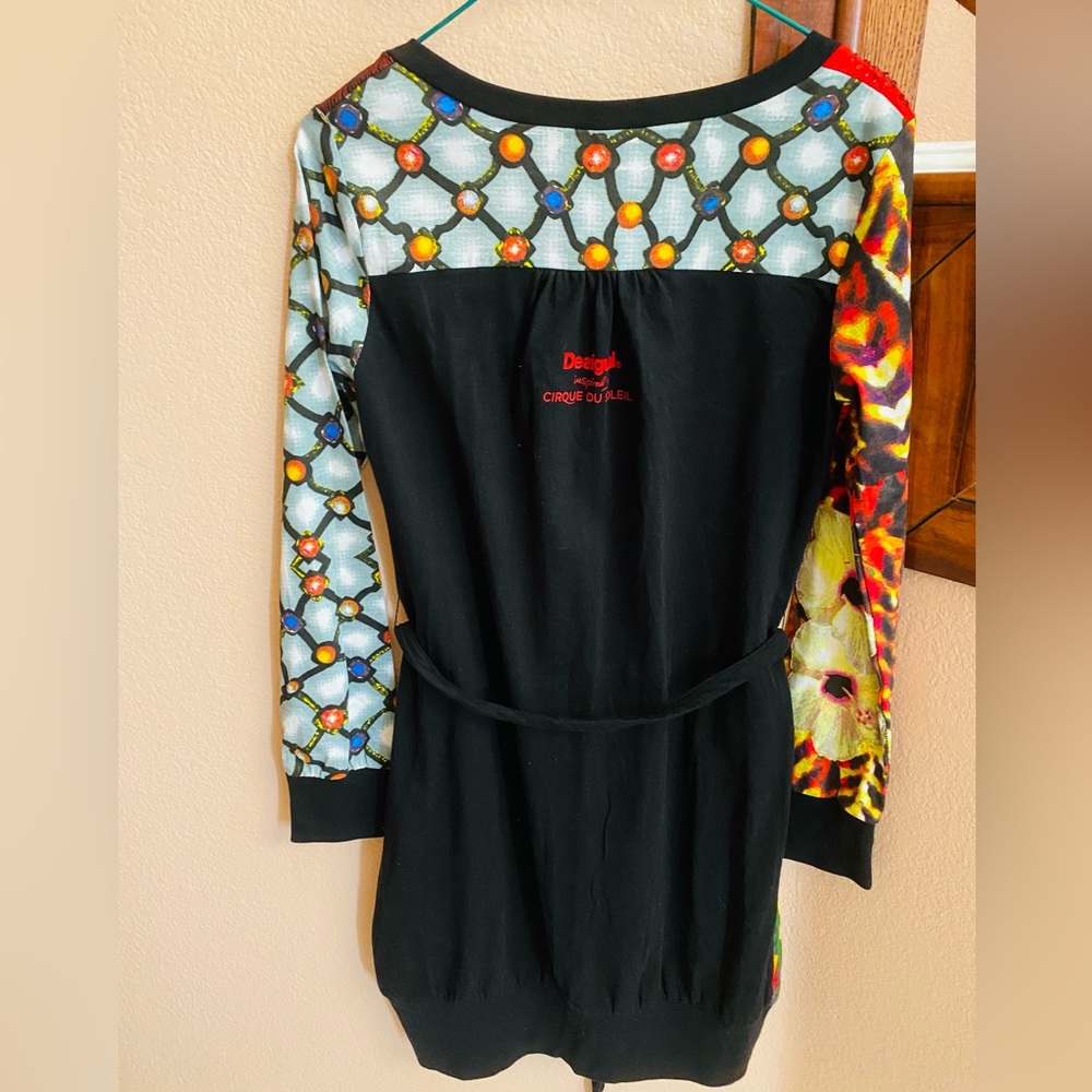 Desigual long sleeves dresse.size M - Picture 2 of 8
